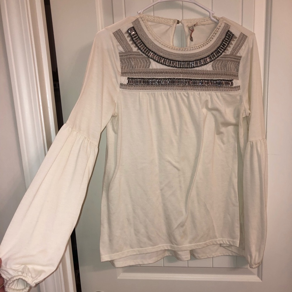 Red Camel Sparkly Blouse